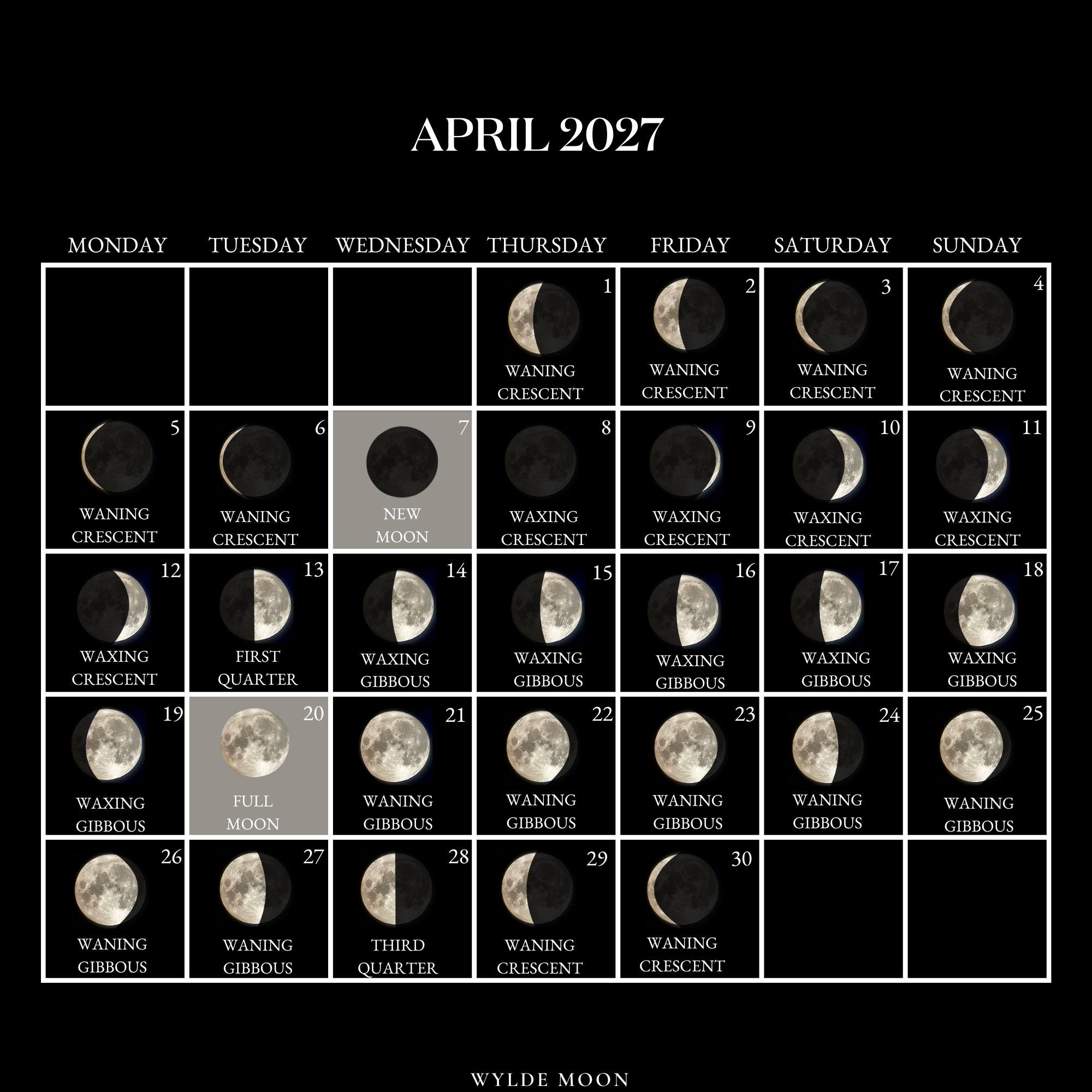 APRIL 2027 3