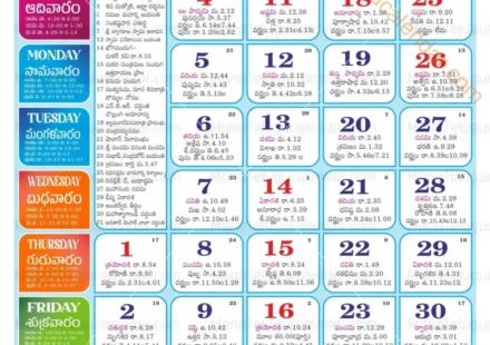 Telugu Calendar 2027 PDF Download 944x1024 14