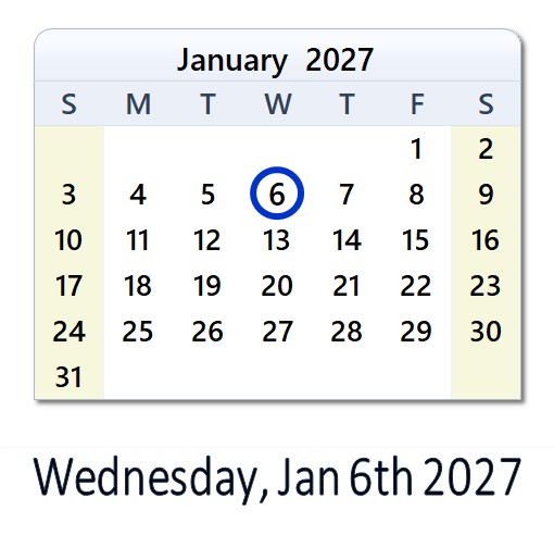 january 6