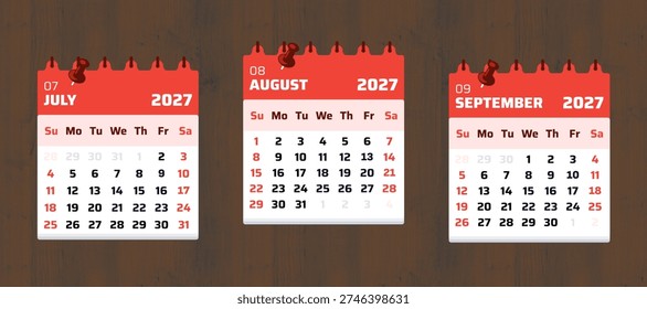 july august september calendar 2027 260nw 2746398631
