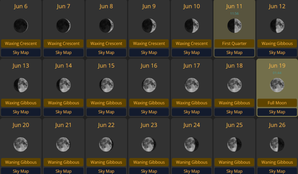 moon calendar 2027 06