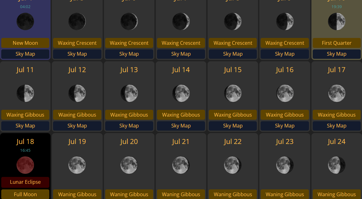 moon calendar 2027 07 2
